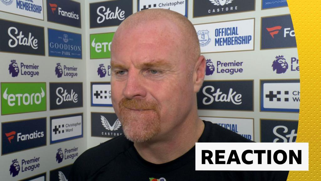 'I could smell it in the air' - Dyche on Everton equaliser