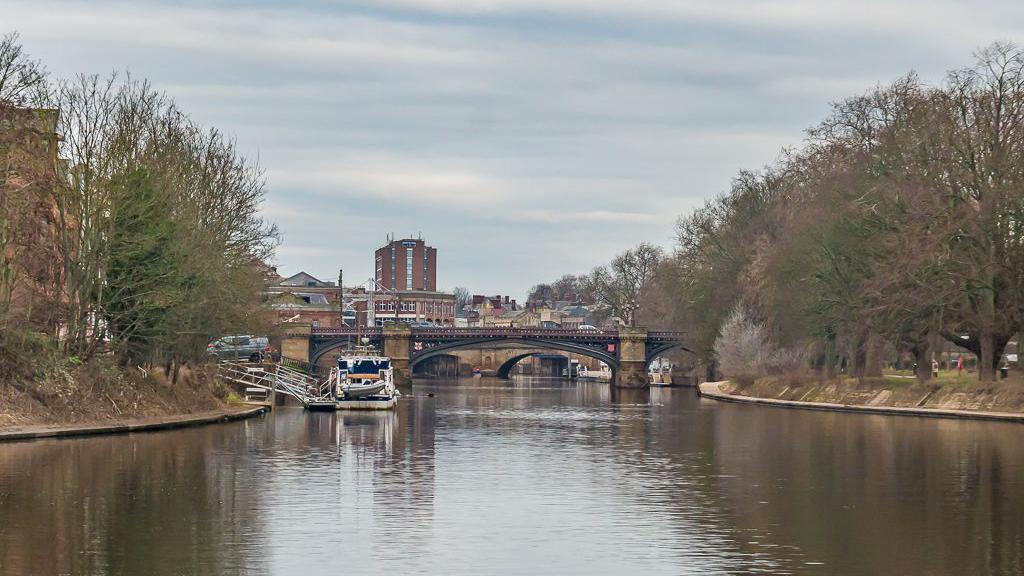 River Ouse in York City Centre