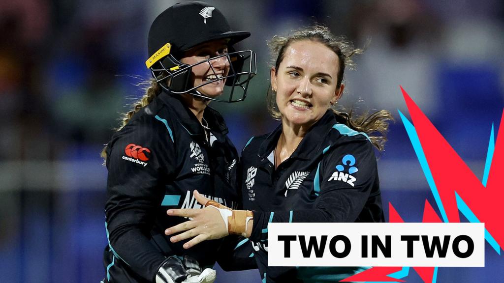 New Zealand Kerr takes back-to-back wickets against Australia