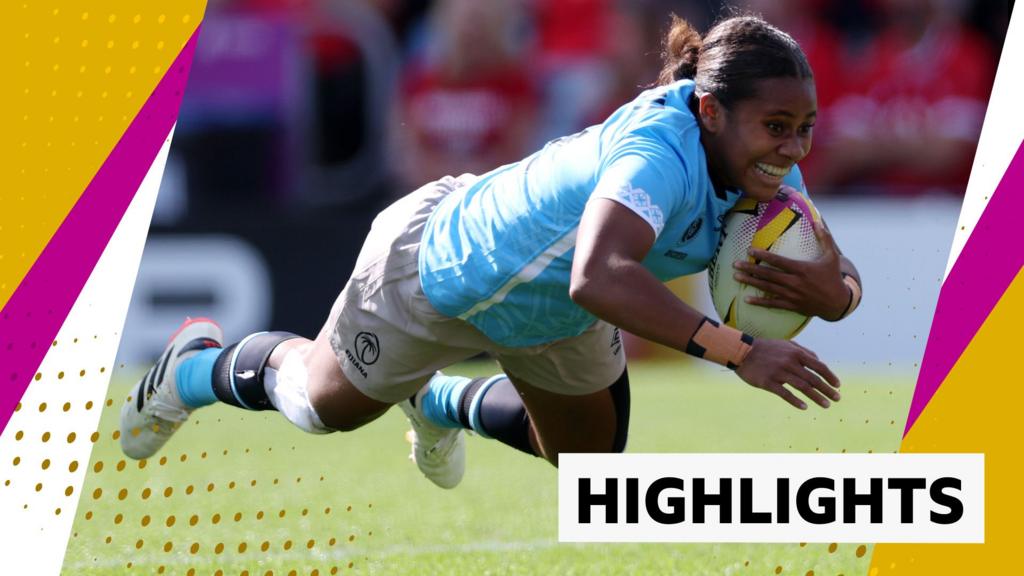 Fiji hold on for hard-fought win over Wales