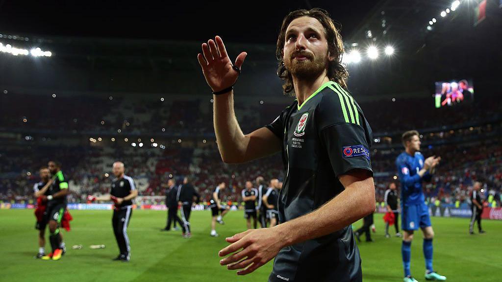 Joe Allen after Wales Euro 2016 semi-final defeat to Portugal 