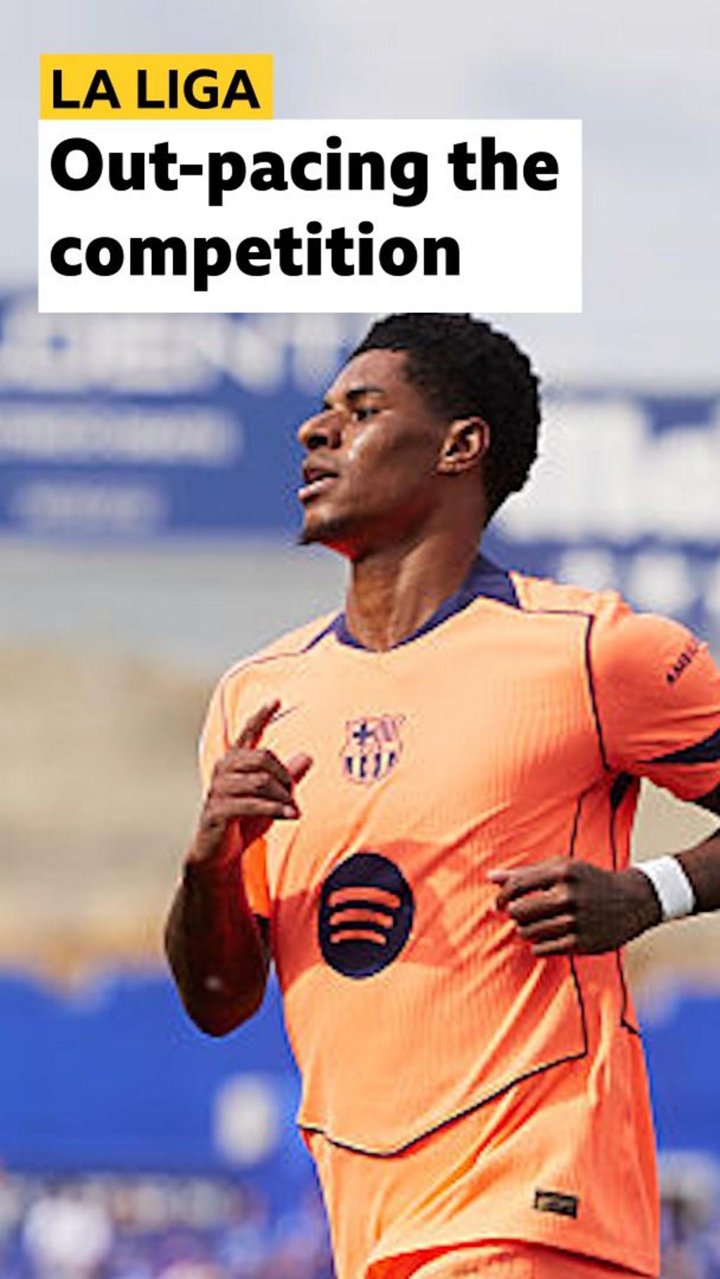 Rapid Rashford runs away to score for Barca