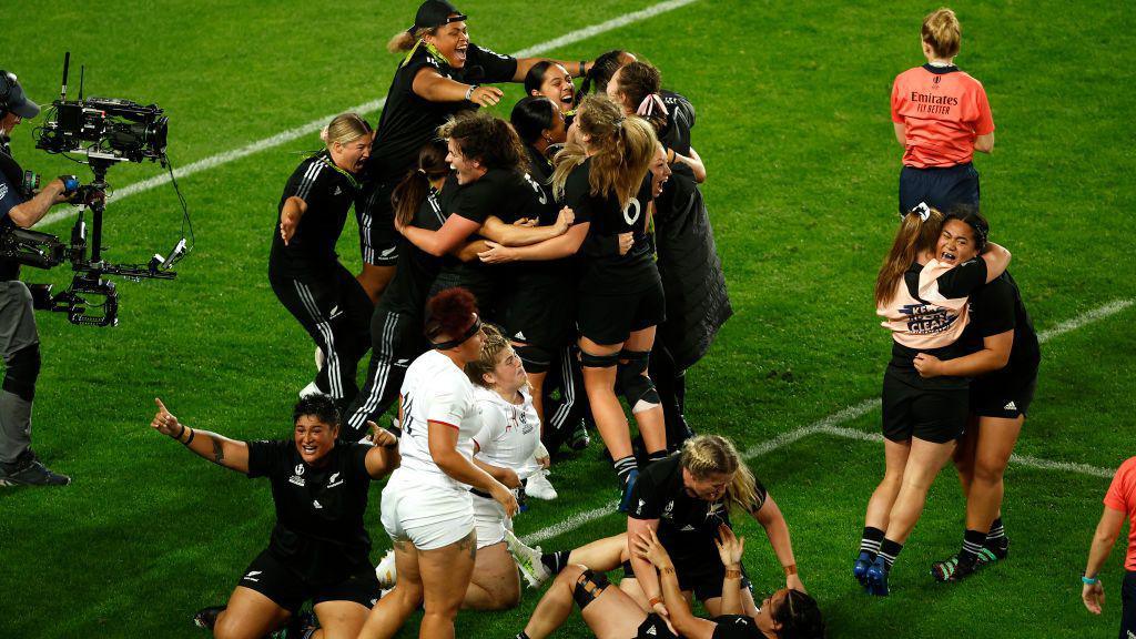 New Zealand celebrate
