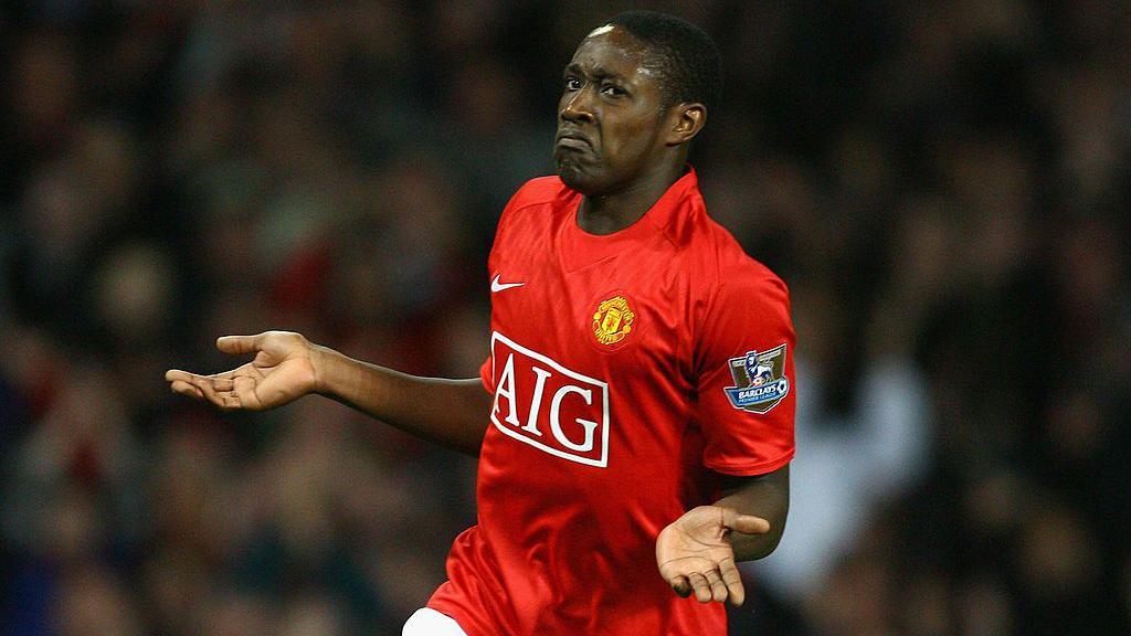 Danny Welbeck celebrates his first Premier League goal