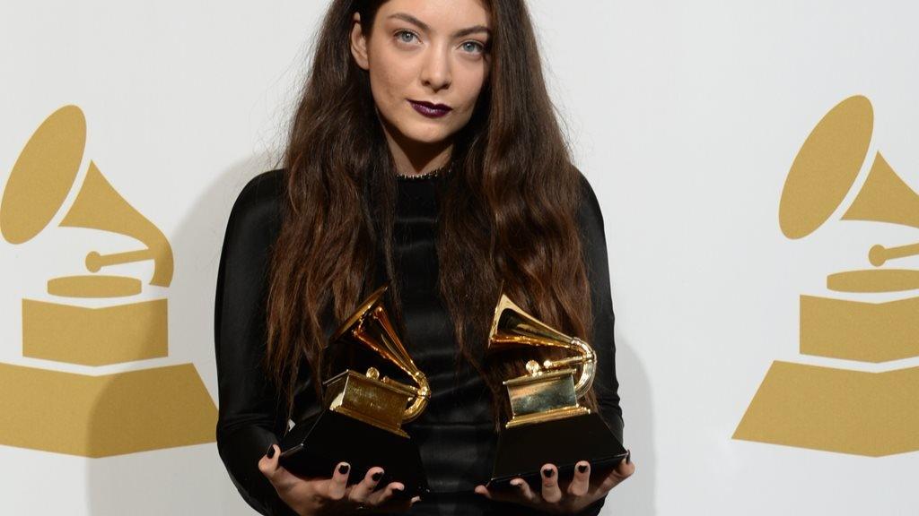 Lorde at the 2014 Grammy Awards