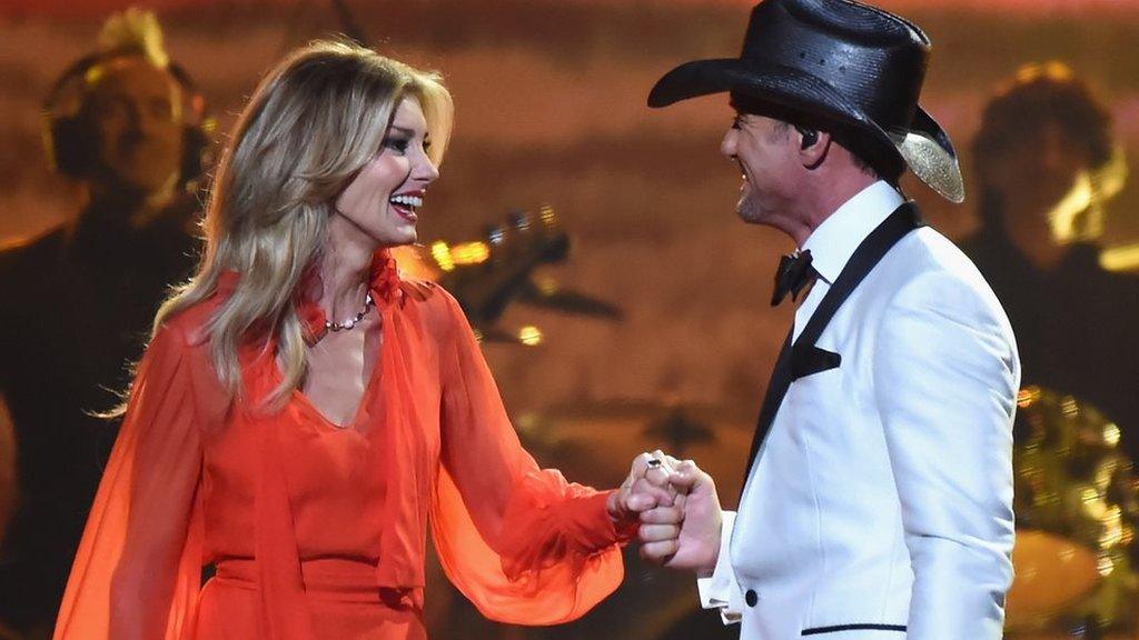 Tim McGraw and Faith Hill