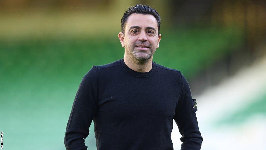 Barcelona boss Xavi