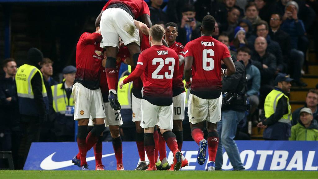 United celebrate