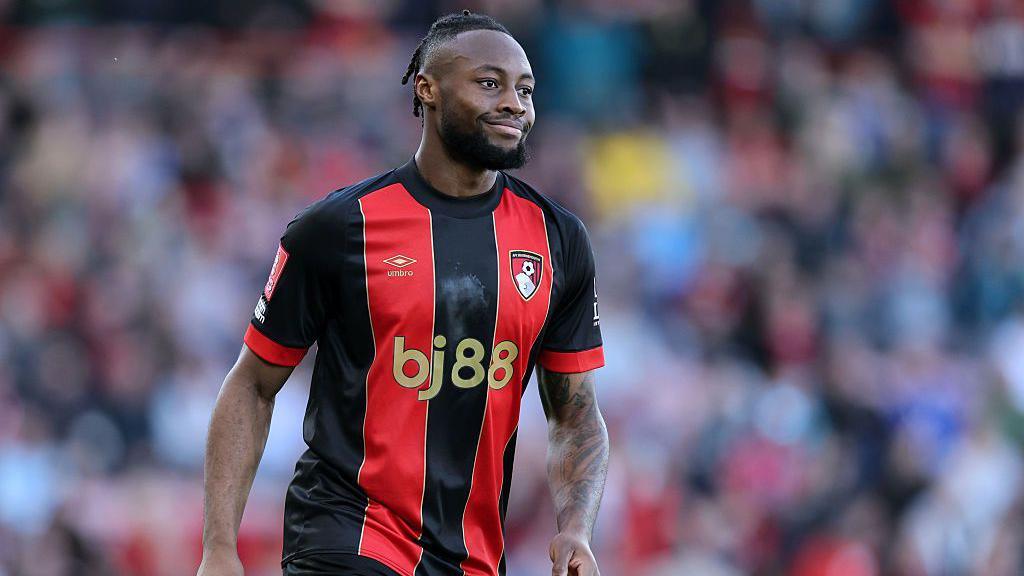 Semenyo in action for Bournemouth