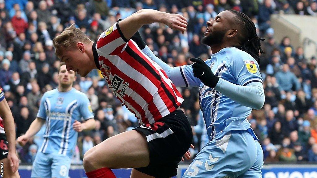 Coventry City 2-1 Sunderland: Allen and Gyokeres score as Sky Blues beat  ex-boss Tony Mowbray - BBC Sport