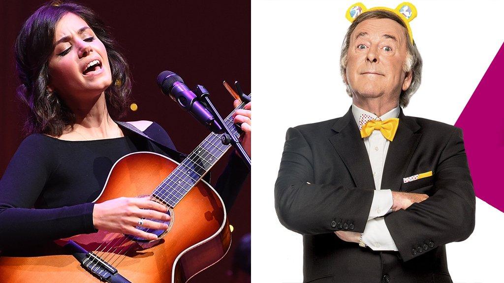 Katie Melua and Terry Wogan