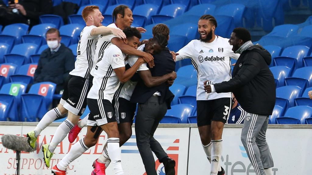 Fulham celebrate