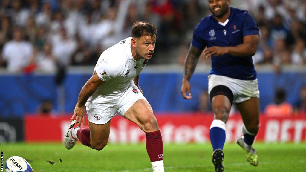 Danny Care scores for England