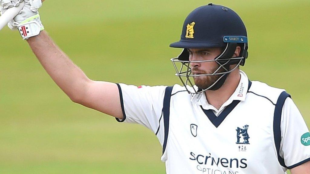 Dom Sibley still holds the record for the highest score in English cricket this summer, his 244 against Kent at Canterbury in June