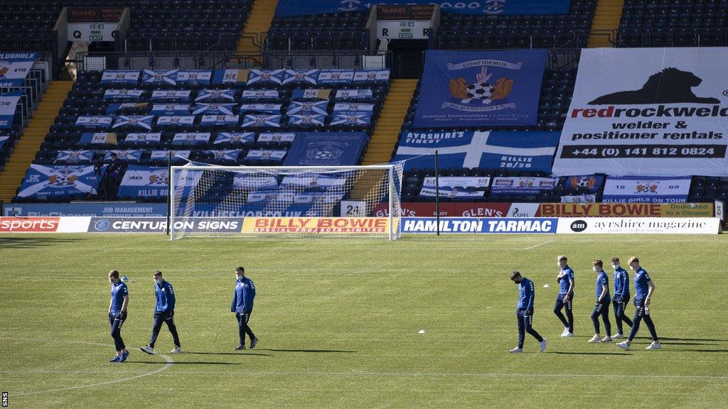 Kilmarnock's artificial pitch