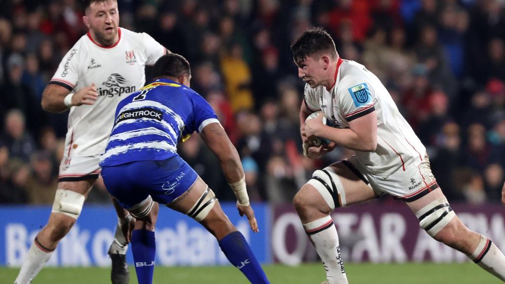 Harry Sheridan makes yards for Ulster against Stormers