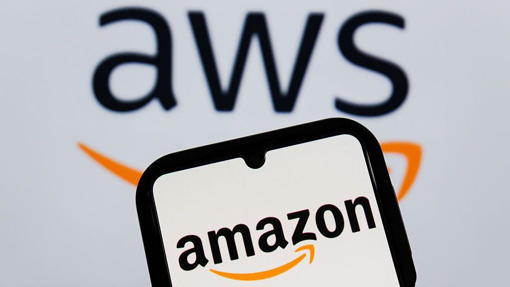 Amazon Web Services logo.