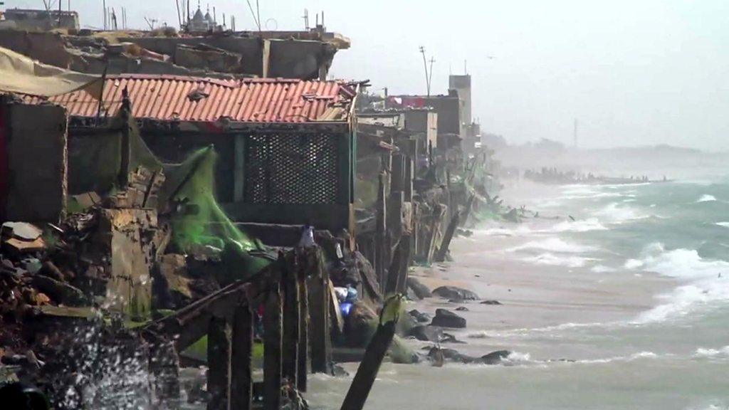 St Louis coastline, Senegal