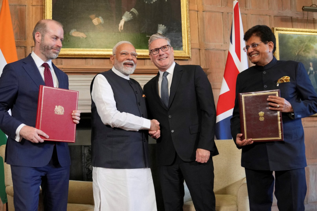 Starmer and Modi Announce Landmark £6 Billion UK-India Trade Agreement