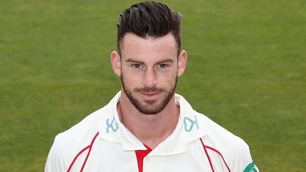 Lancashire all-rounder Jordan Clark