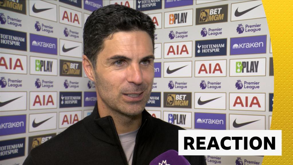 'Unbelievable' - Arteta delighted with win at Spurs