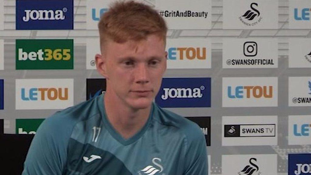 New Swansea City midfielder Sam Clucas expects them to avoid being involved in a relegation battle this season.