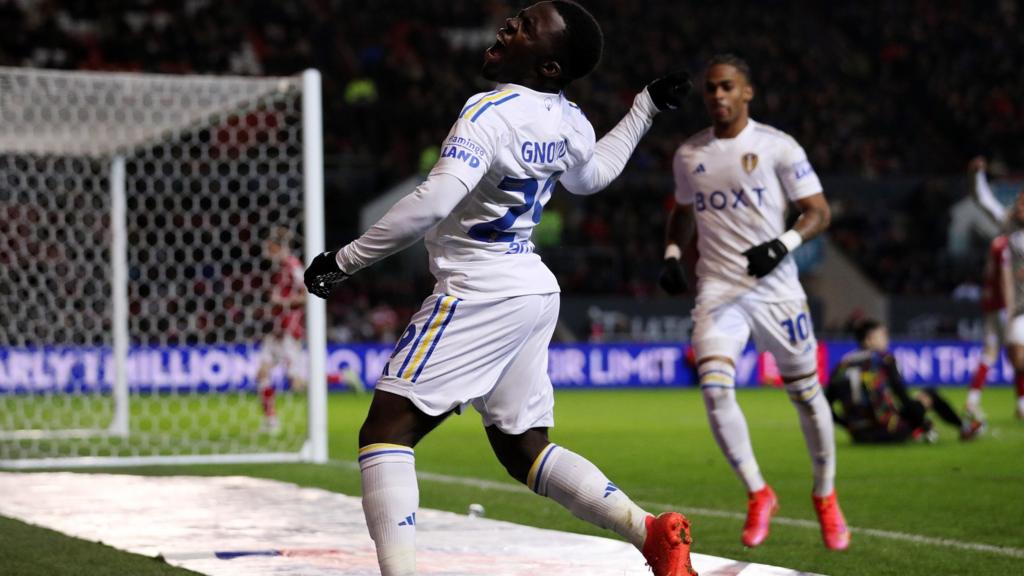 Wilfried Gnonto celebrates