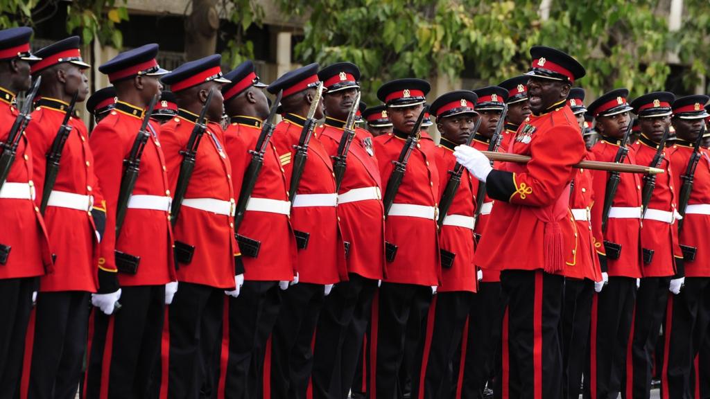 Kenya guard of honour