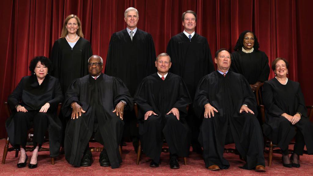 Nine current members of the Supreme Court