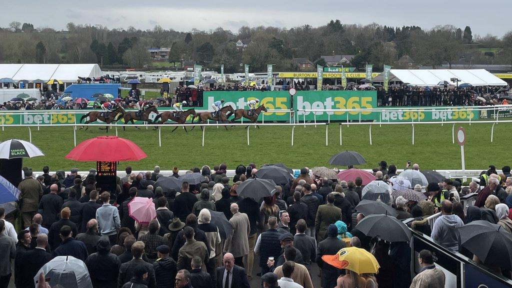 Beauport led almost from start to finish to become the 53rd winner of the Midlands Grand National