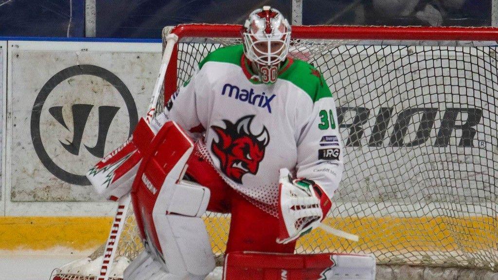 Christian Stoever of Cardiff Devils