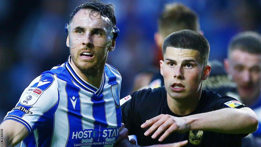 Lee Gregory in action for Sheffield Wednesday