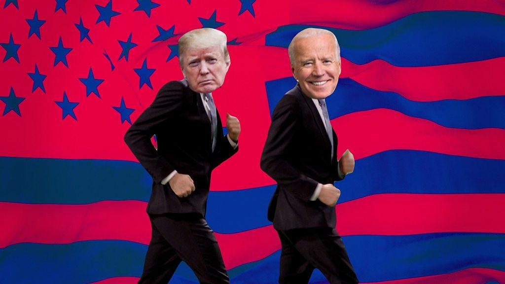 Donald Trump and Joe Biden