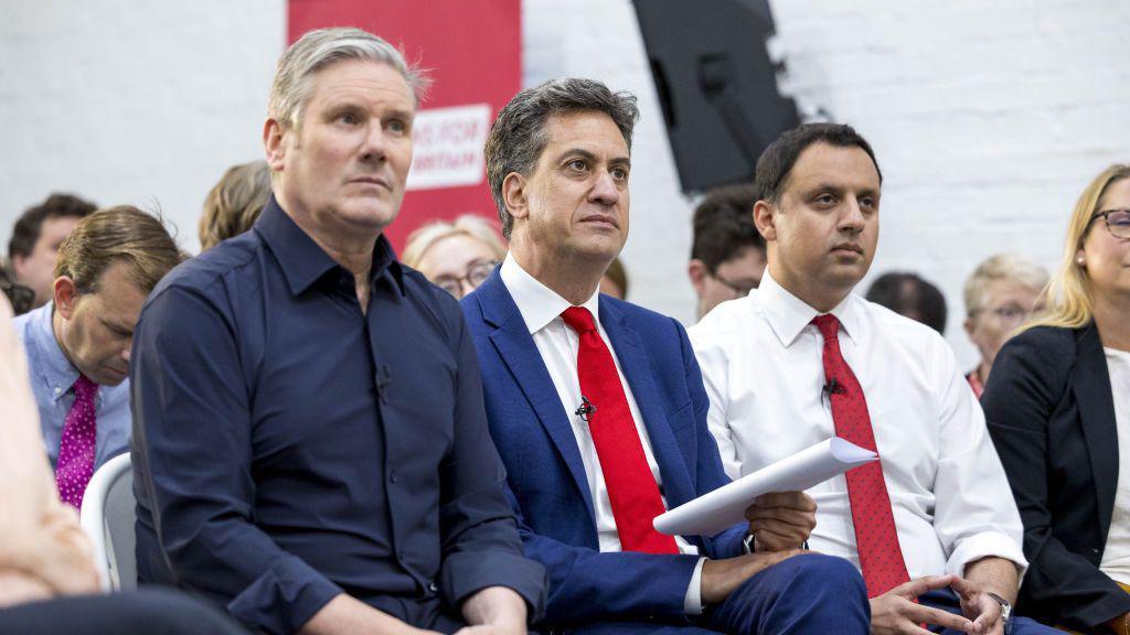 Syr Keir Starmer, Ed Miliband, Anas Sarwar