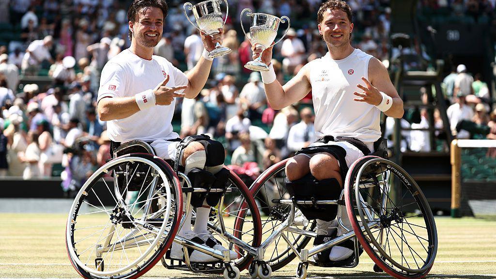 Alfie Hewett and Gordon Reid