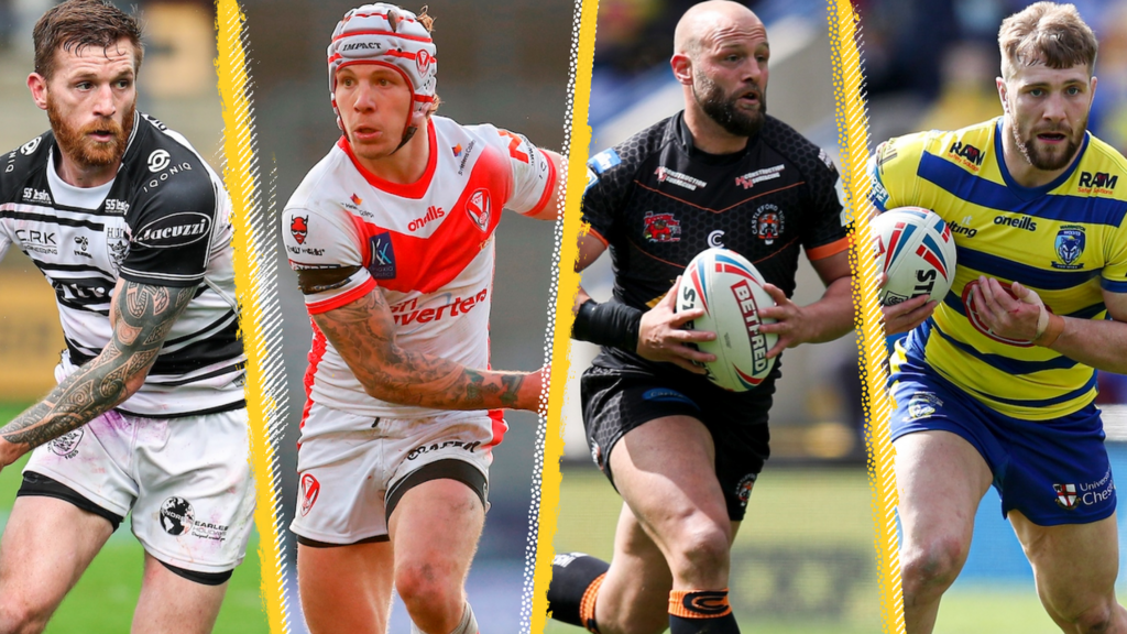 Marc Sneyd, Theo Fages, Paul McShane and Matt Davis