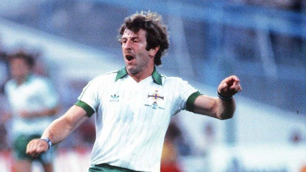 Gerry Armstrong's goal against hosts Spain at the 1982 World Cup is one of the most iconic moments in Northern Irish football