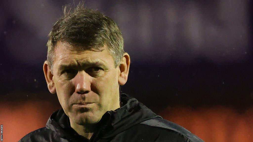 Stockport County boss Dave Challinor