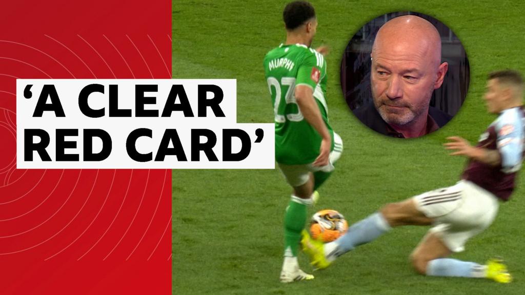 Digne should be sent off for 'dangerous tackle' - Shearer