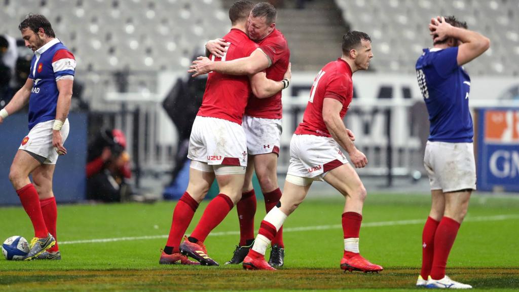 George North scores for Wales