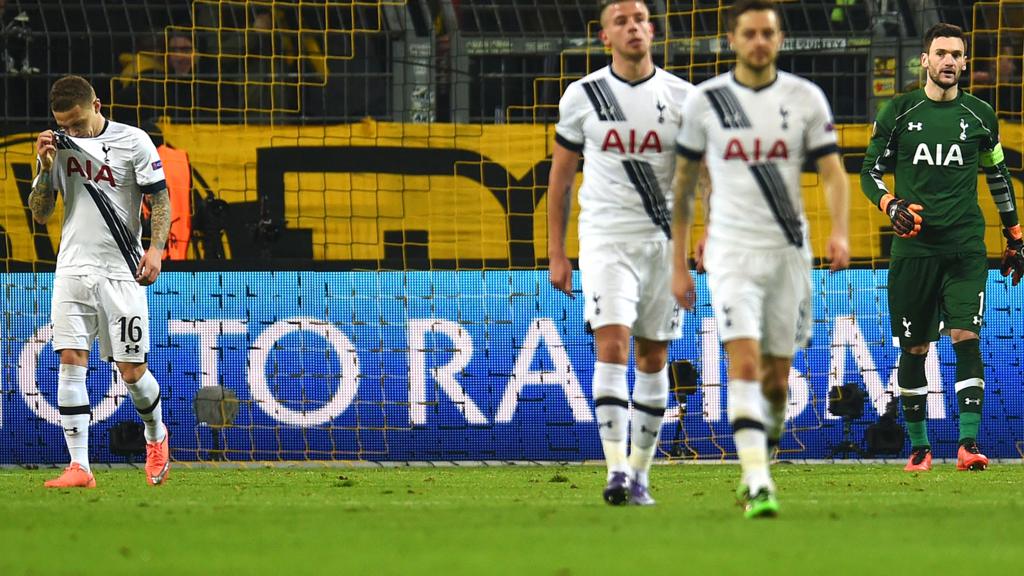 Spurs look dejected