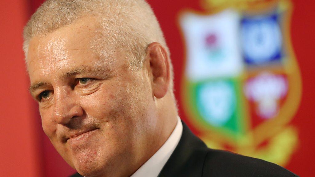 Warren Gatland will lead the Lions on the 2017 tour of New Zealand