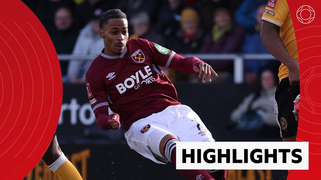 Summerville winner helps 10-man West Ham see off Burton