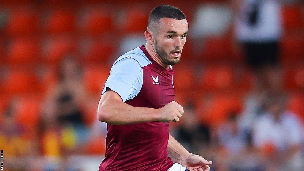 Aston Villa midfielder John McGinn