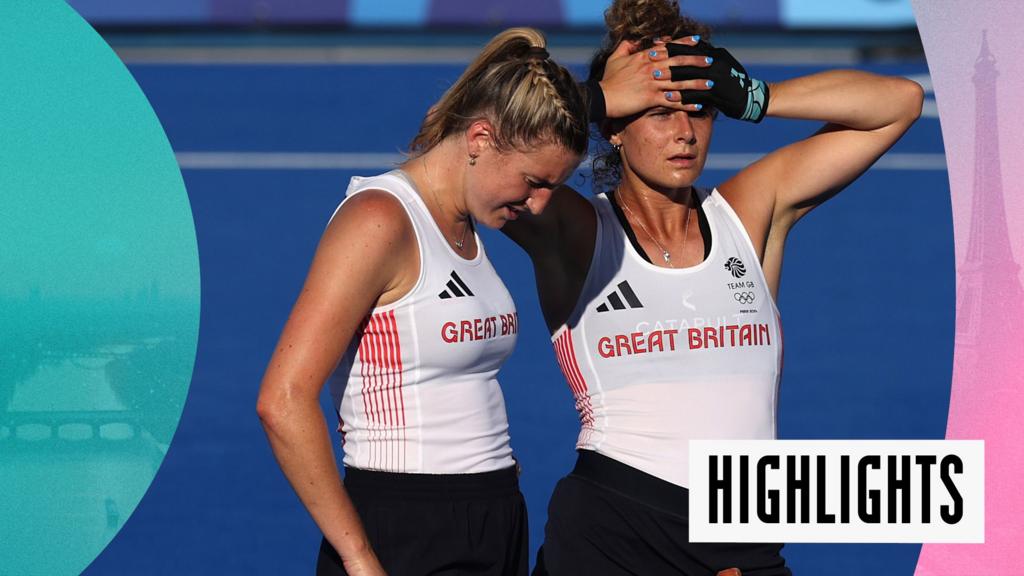 Highlights: GB beaten by Netherlands in women's hockey quarter-finals