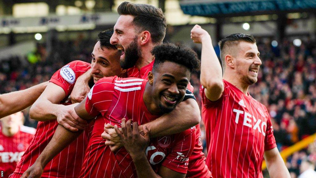 Aberdeen celebrate