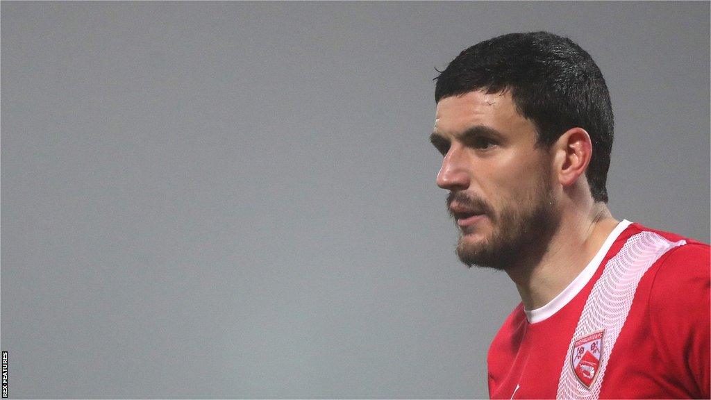 After starting his senior career with Blackburn, Anthony O'Connor has since had spells with Burton, Torquay, Plymouth, Burton, Aberdeen and Bradford