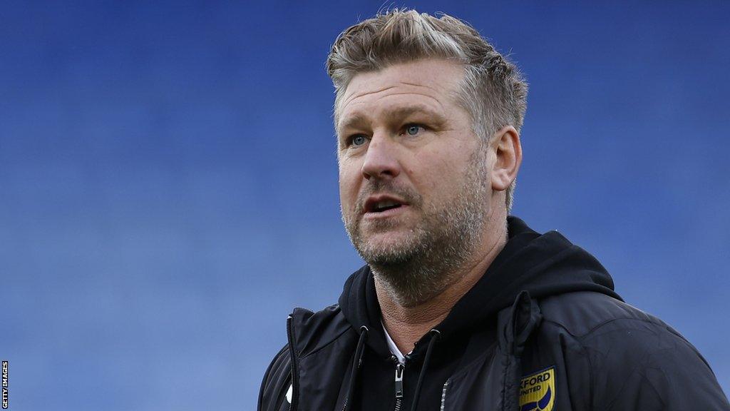 Oxford United manager Karl Robinson says his side have to 'get rid of negative energy' .