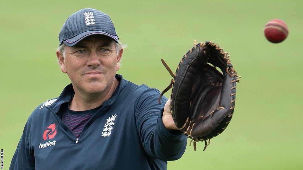 England head coach Chris Silverwood