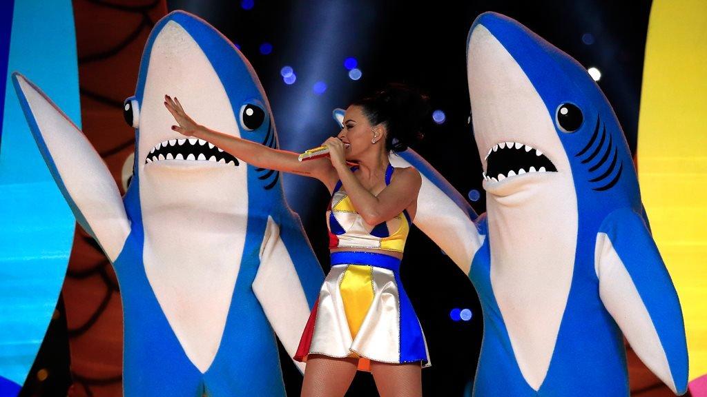 Katy Perry and the shark twins